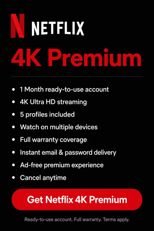 Quanto Costa Spotify Premium | A partire da € 2,18, affrettati! 2 Netflix 4K Premium 1 Month - 4K Ultra HD with 5 Profiles